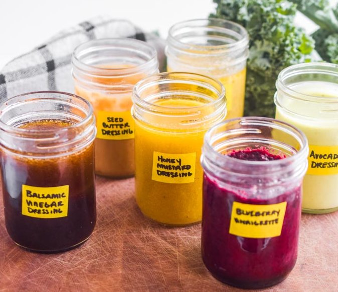 6 Healthy Salad Dressings You Can Make At Home