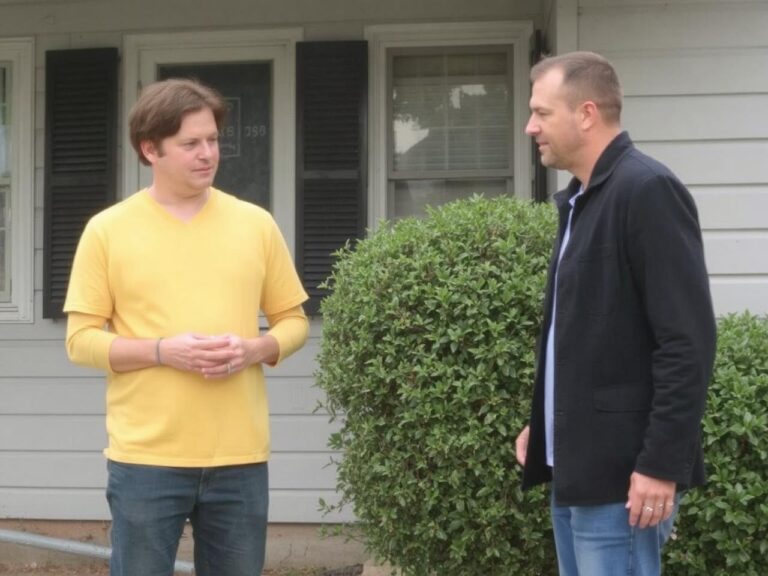 How to Avoid Eye Contact with Your Neighbor Without Looking Creepy