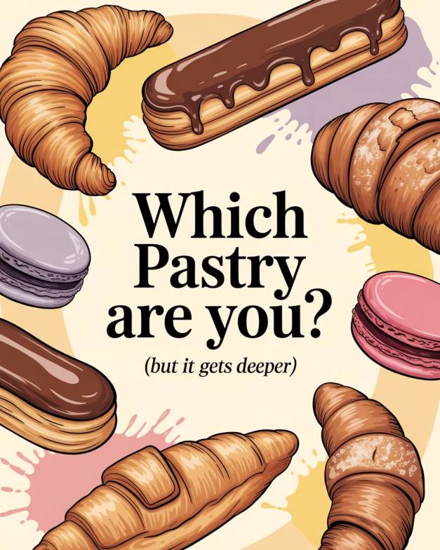 which pastry are you? (but it gets deeper)