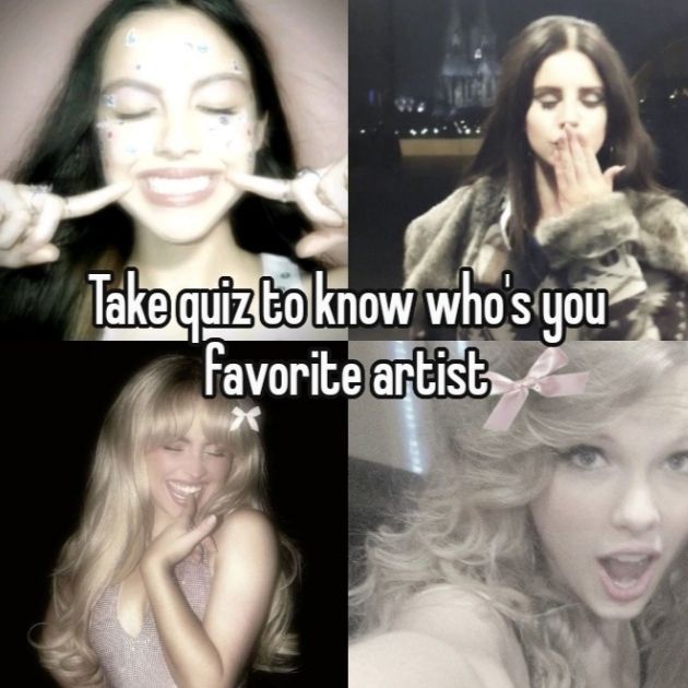 Who’s your favourite singer?