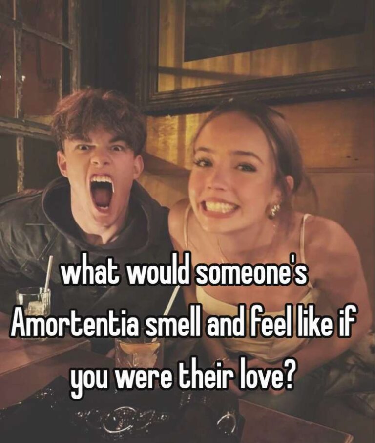 what would someone’s Amortentia smell and feel like if you were their love?