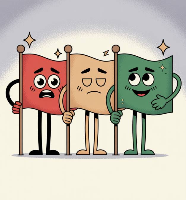 Are you a Red/Beige/Green flag?