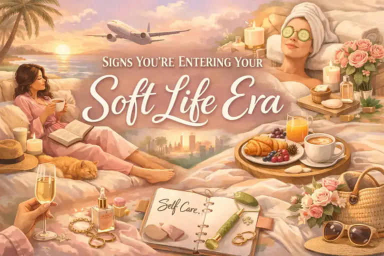 Signs You’re Entering Your Soft Life Era