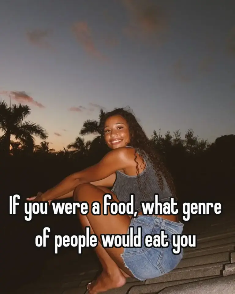 If you were a food, what genre of people would eat you