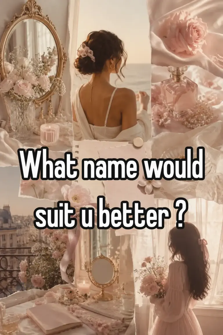 What name would suit u better