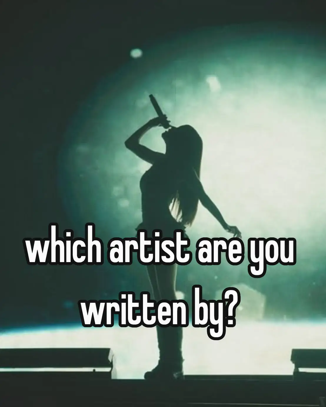 which artist are you written by