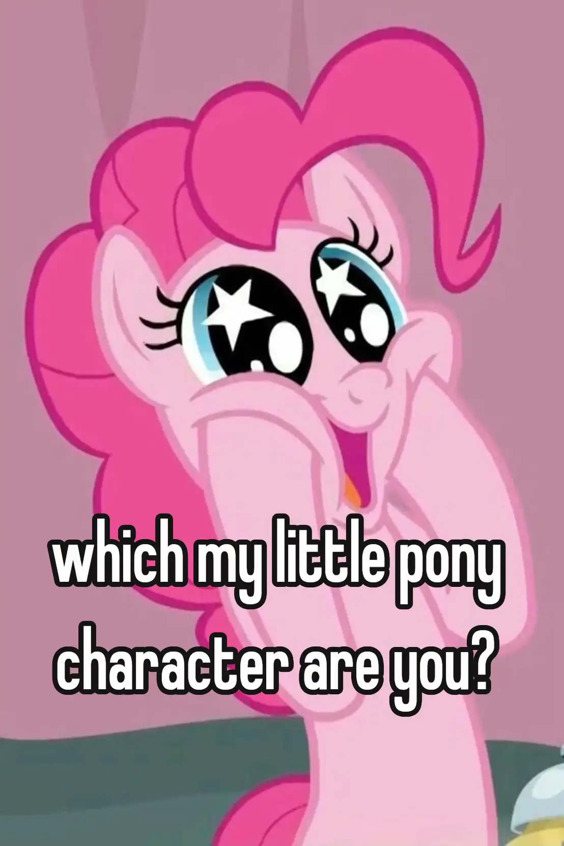 which my little pony character are you