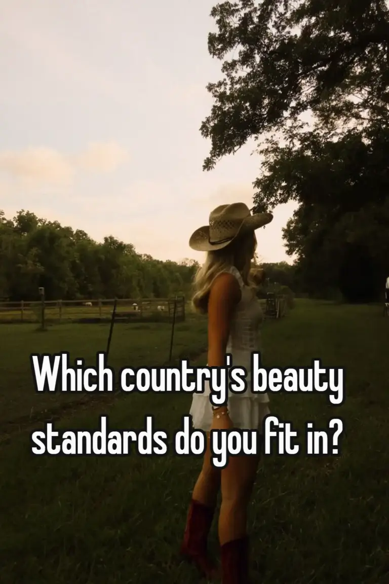 Which country's beauty standards do you fit in