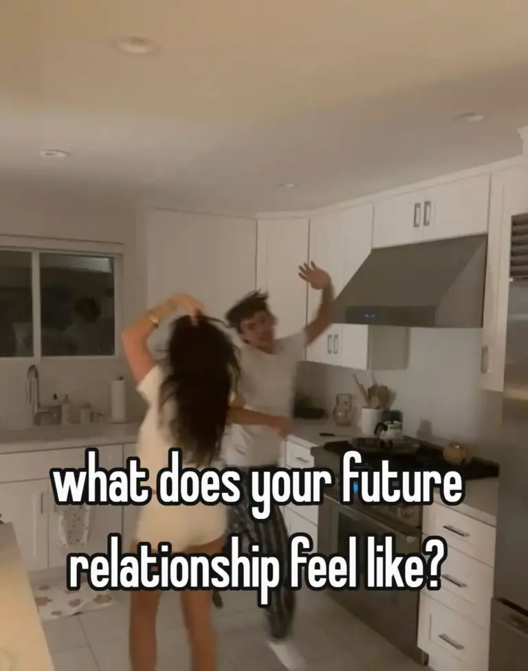 what does your future relationship feel like